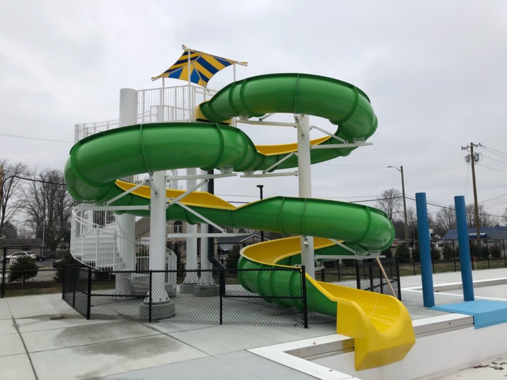 Things to Do in North Vernon City Park, water slide