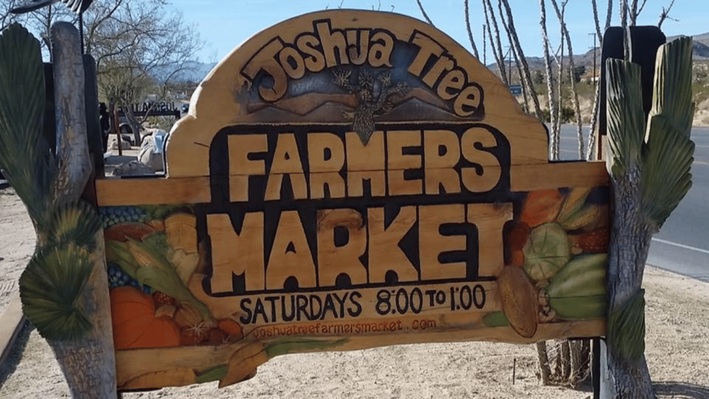 Things to do in Joshua Tree California - Shop at the Joshua Tree Farmers Market