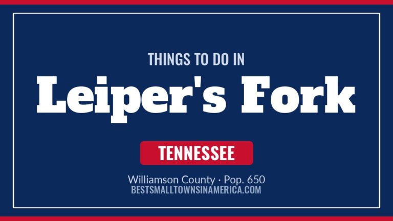Things to do in Leiper's Fork, Tennessee