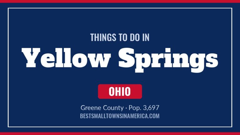 Things to do in Yellow Springs, Ohio